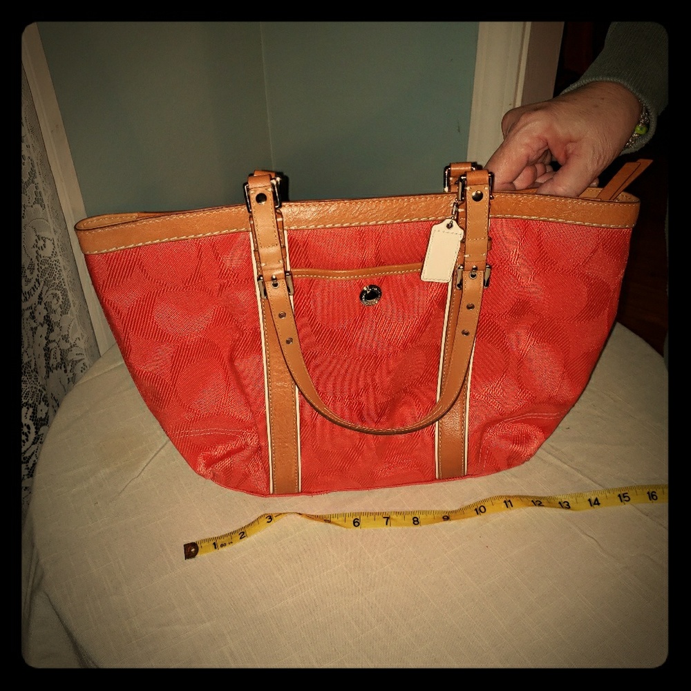 Apricot Coach Purse